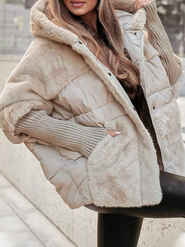 Valeria Veste d’Hiver pour Femme – Manteau Multicolore Chaud et Moderne