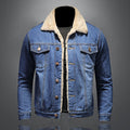 Jackson Veste en Jean pour Homme – Blouson Denim Doublé Décontracté et Moderne