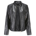 Janiyah Giacca di Pelle da Donna – Giubbotto Elegante con Cerniere Chic