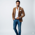 Adrian Blazer Slim Fit pour Homme – Veste Casual Élégante Coupe Moderne