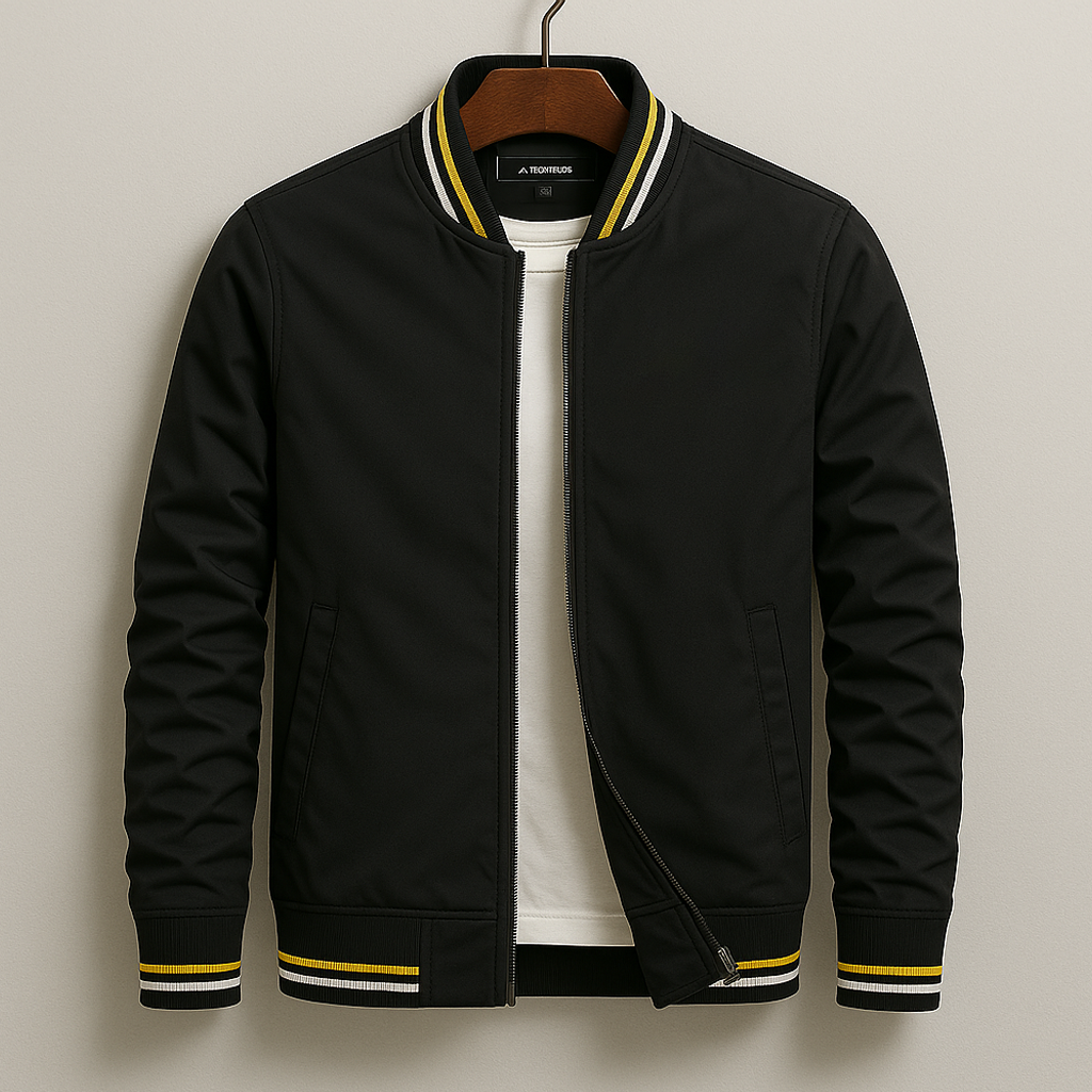 Bob Chaqueta Bomber Varsity para Hombre – Cazadora Casual Chic Moderna