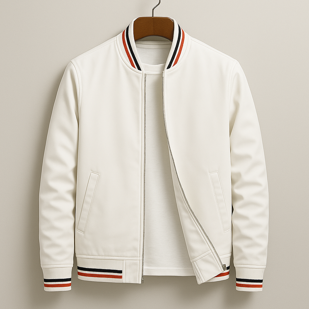 Bob Chaqueta Bomber Varsity para Hombre – Cazadora Casual Chic Moderna