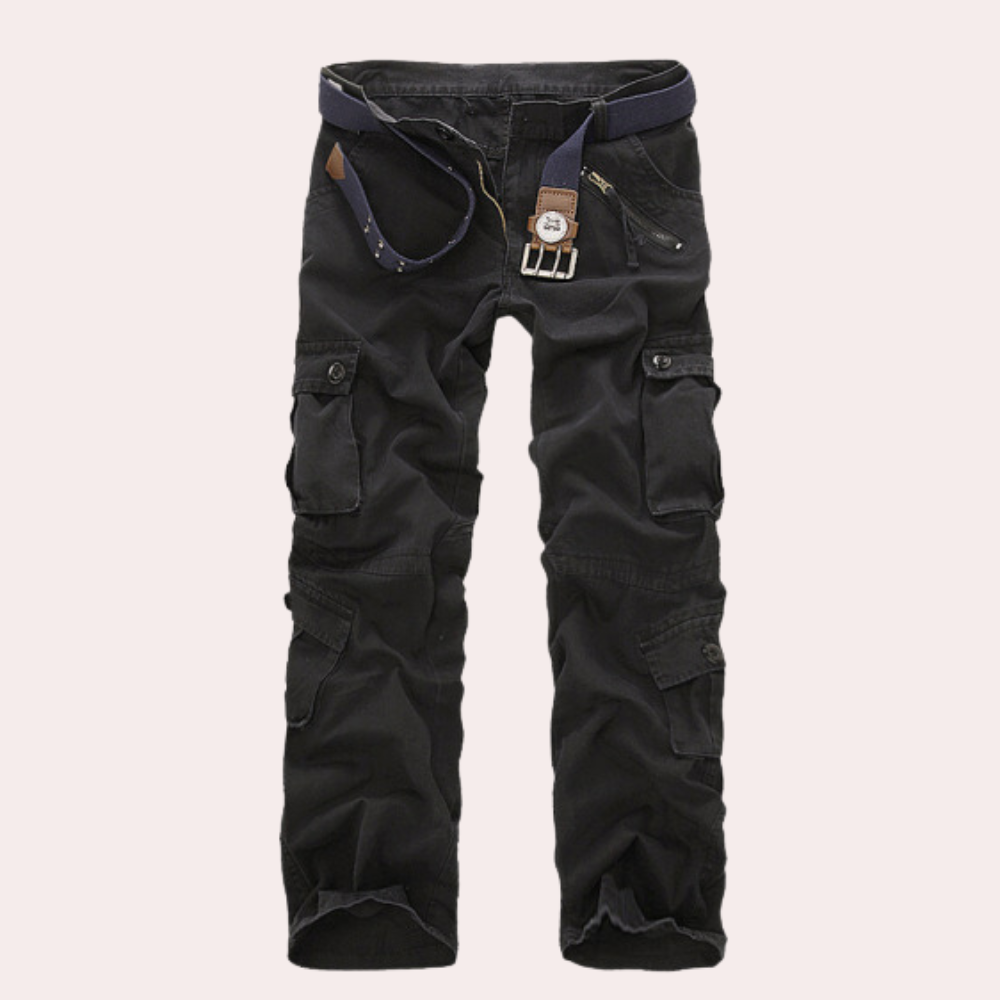 Valir Pantaloni Cargo da Uomo – Pantaloni Casual Streetwear Multi Tasche
