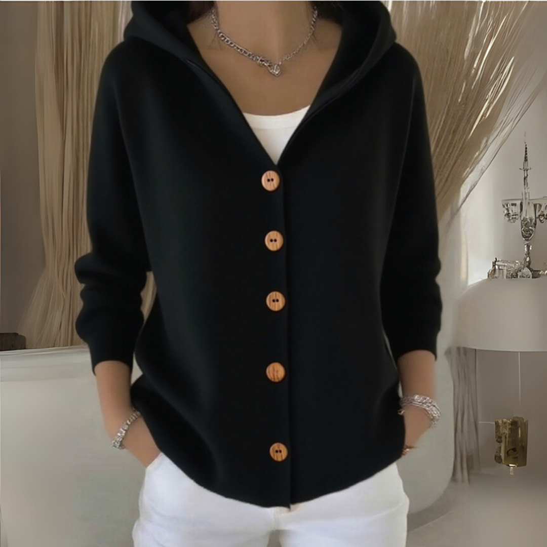 Cataleya Cárdigan para Mujer – Chaqueta de Punto Suave Casual Chic
