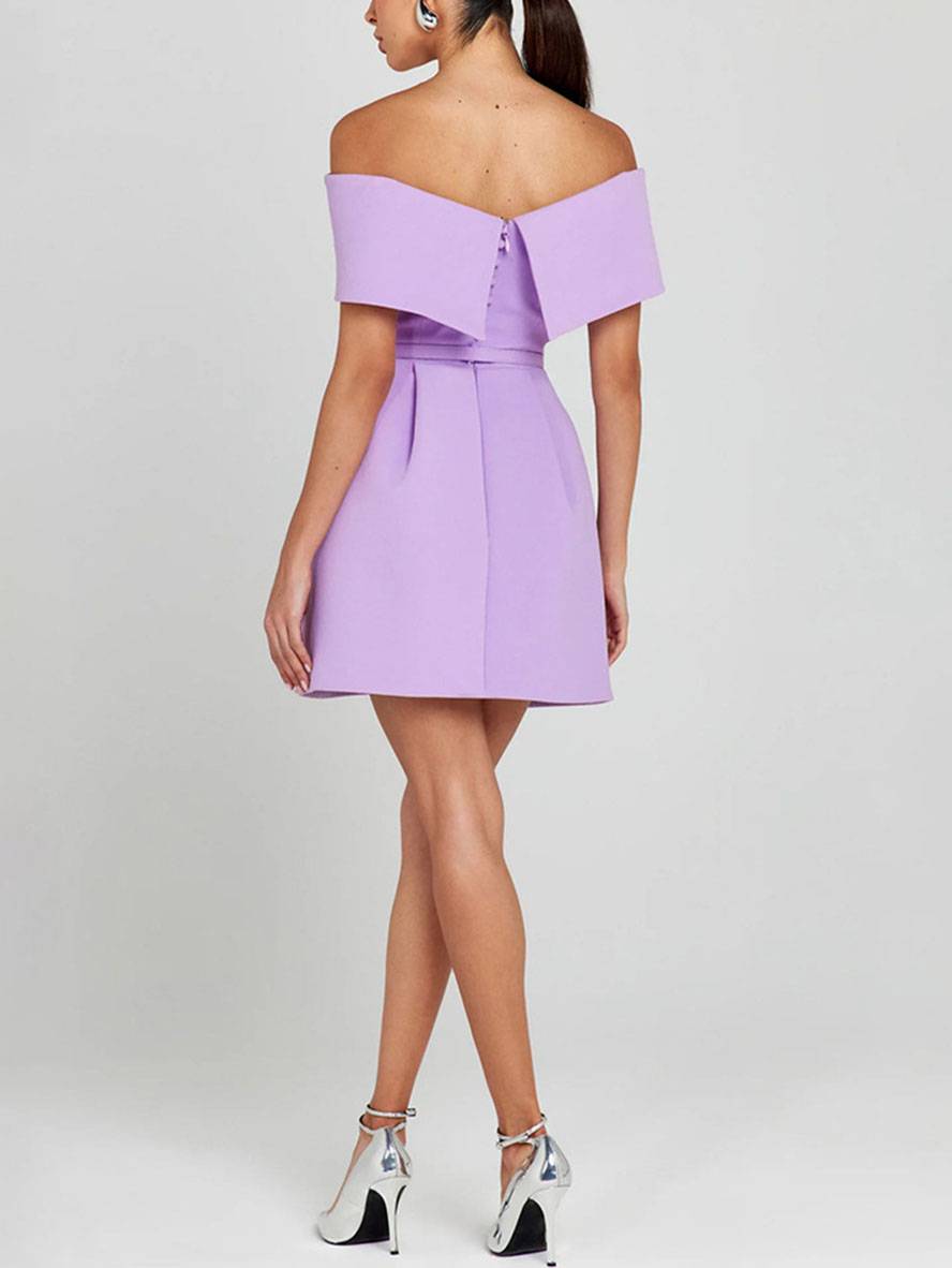 Haziel Robe patineuse pour femme – Robe élégante sans manches chic