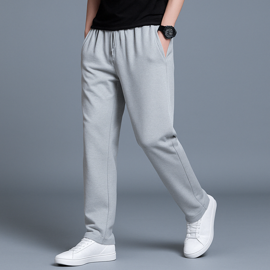 Larry Pantalon jogger pour homme – Jogging en coton confortable casual moderne