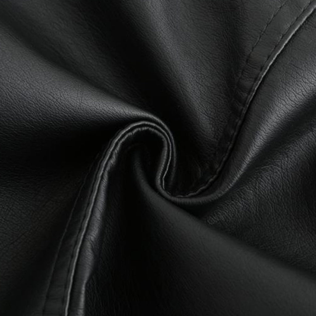 Janiyah Giacca di Pelle da Donna – Giubbotto Elegante con Cerniere Chic
