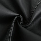 Janiyah Giacca di Pelle da Donna – Giubbotto Elegante con Cerniere Chic