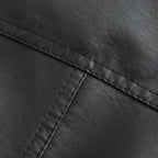 Janiyah Giacca di Pelle da Donna – Giubbotto Elegante con Cerniere Chic
