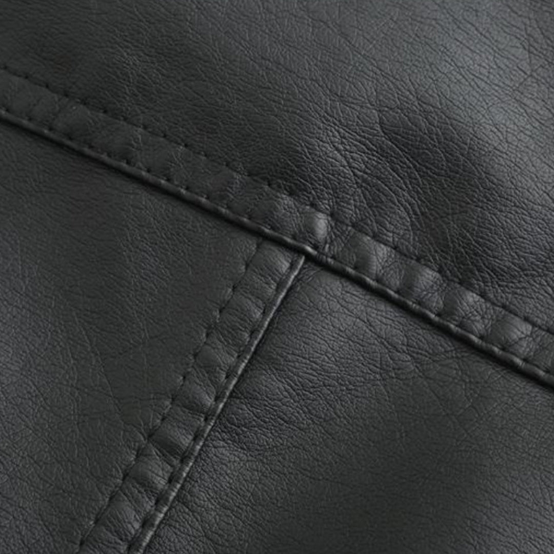 Janiyah Giacca di Pelle da Donna – Giubbotto Elegante con Cerniere Chic