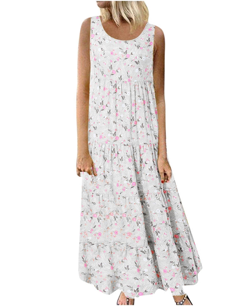 Ariana Vestido Mujer – Vestido Verano Línea A Ligero para Playa y Vacaciones