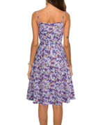 Bianca Vestido Mini Mujer – Escote en V, Tirantes Finos y Corte Fluido de Verano