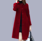 Analia manteau long pour femme – manteau élégant chic classique hiver moderne