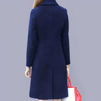Analia manteau long pour femme – manteau élégant chic classique hiver moderne