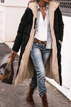 Theodora Abrigo Reversible para Mujer – Manteau Elegante Invierno Chic