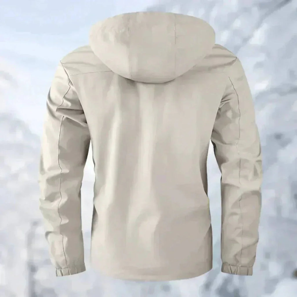 Erwin Giacca Impermeabile da Uomo – Giacca Antivento Casual Invernale