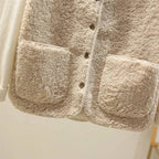Kate Chaleco Sherpa para Mujer – Gilet sin Mangas Cálido y Casual Chic