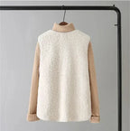 Kate Chaleco Sherpa para Mujer – Gilet sin Mangas Cálido y Casual Chic
