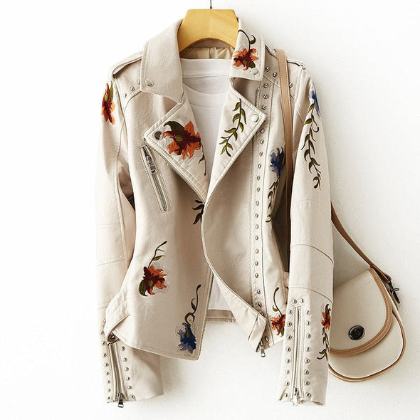 Hélène Giacca in Pelle da Donna – Giubbotto Elegante Chic Senza Tempo Premium