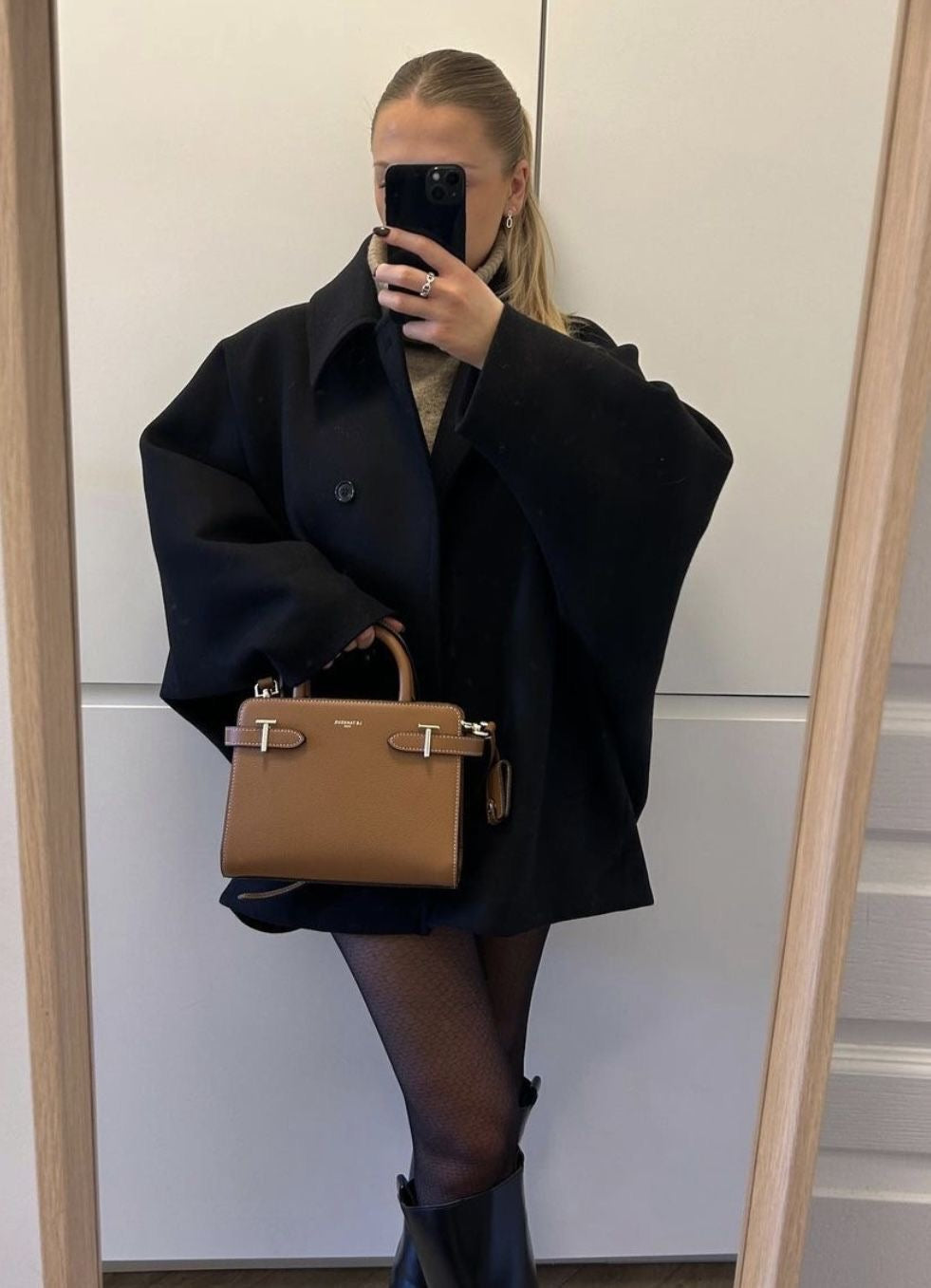 Amelia Manteau Femme – Manteau Oversize en Laine Élégant et Chaud pour l'Hiver