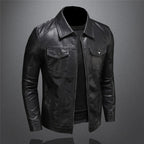 Robert Veste en cuir pour homme – Blouson élégant en cuir premium