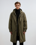 Kennington Trench Coat da Uomo – Cappotto Lungo Elegante Impermeabile Chic
