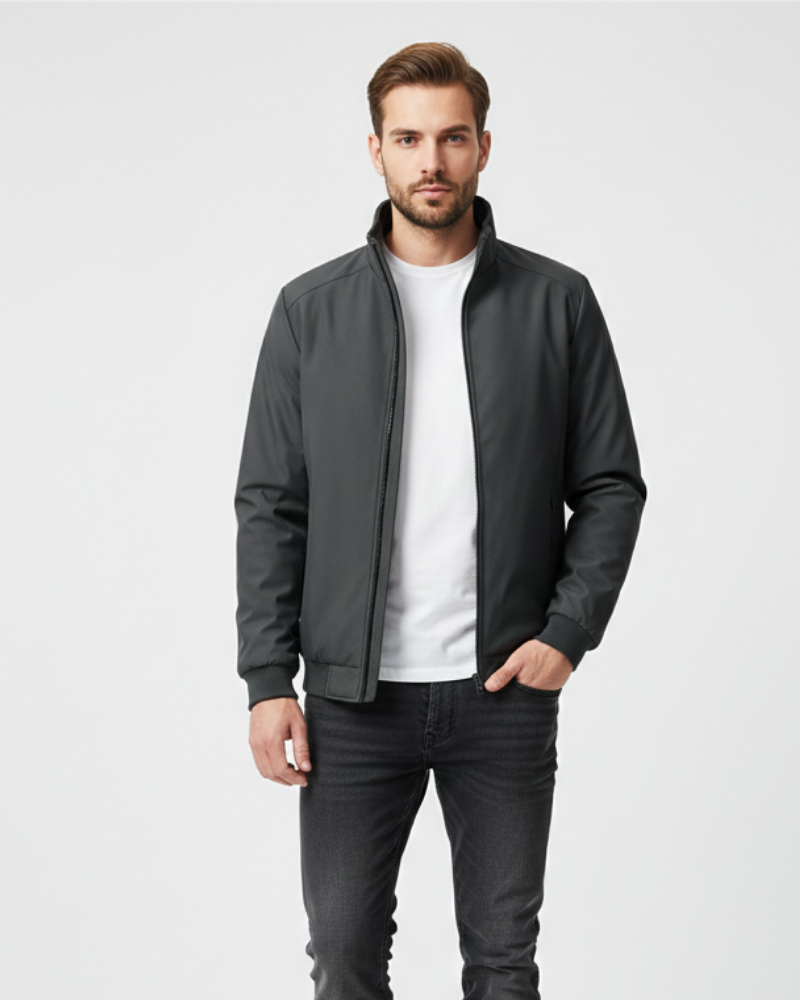 Declan Chaqueta de Invierno para Hombre – Abrigo Polar Impermeable Casual