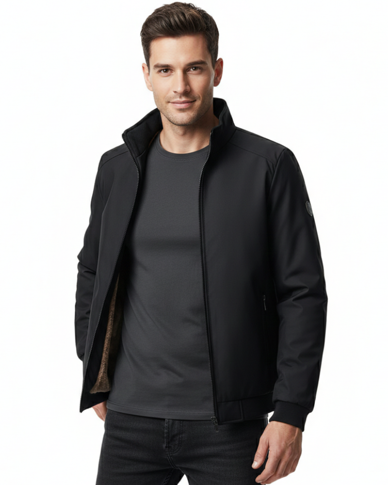 Declan Chaqueta de Invierno para Hombre – Abrigo Polar Impermeable Casual