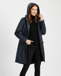 Clyde Gabardine imperméable pour femme – Manteau coupe-vent élégant moderne