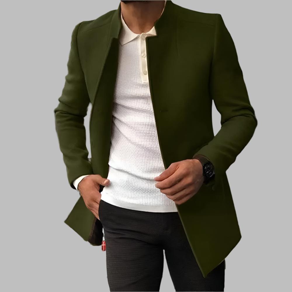 Alain Cappotto di Lana da Uomo – Cappotto Elegante Maschile Invernale Chic