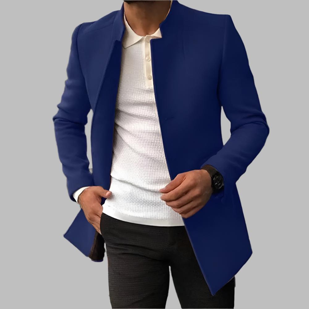 Alain Abrigo de Lana para Hombre – Manteau Elegante Masculino Invierno Chic