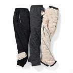 Olivia Pantalon thermique femme – Jogger imperméable avec doublure polaire et poches zippées