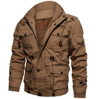 Liam Veste Militaire Homme – Manteau Imperméable avec Doublure Polaire et Taille Ajustable