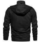 Liam Veste Militaire Homme – Manteau Imperméable avec Doublure Polaire et Taille Ajustable