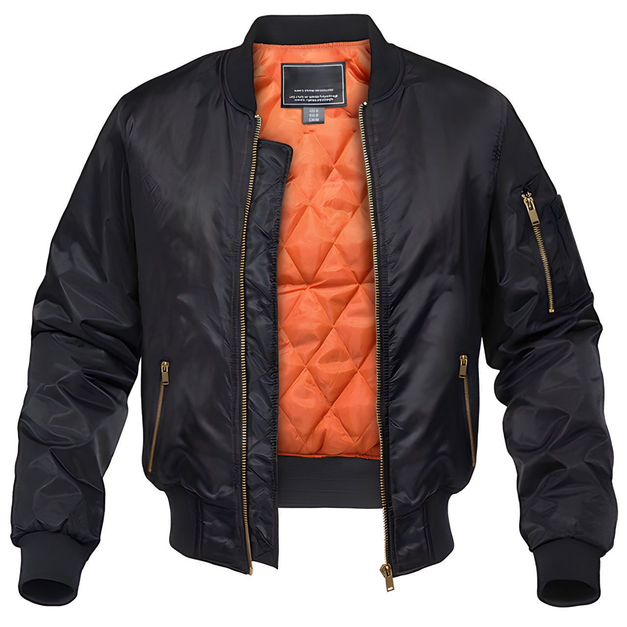 Marius Chaqueta Aviador para Hombre – Bomber Elegante Casual Estilo Piloto