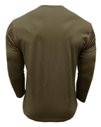 Owen Camiseta Henley Hombre – Manga Larga, Algodón Suave y Botones