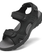 Carter Sandalias Trekking Hombre – Cuero, Tiras Ajustables y Suela PU Ligera