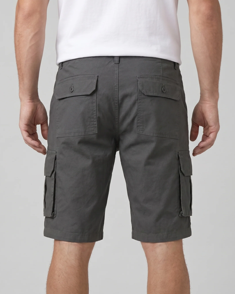 Colton Shorts Cargo Hombre – Corte Relajado, Tejido Transpirable y Multibolsillos