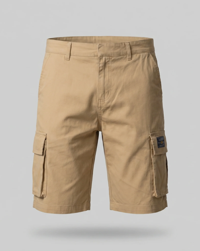 Colton Shorts Cargo Hombre – Corte Relajado, Tejido Transpirable y Multibolsillos