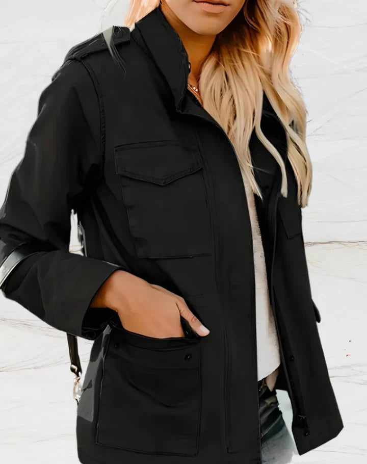 Nora Chaqueta para Mujer – Chaqueta Elegante Casual Chic con Bolsillos
