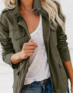 Nora Giacca da Donna – Giacca Elegante Casual Chic con Tasche