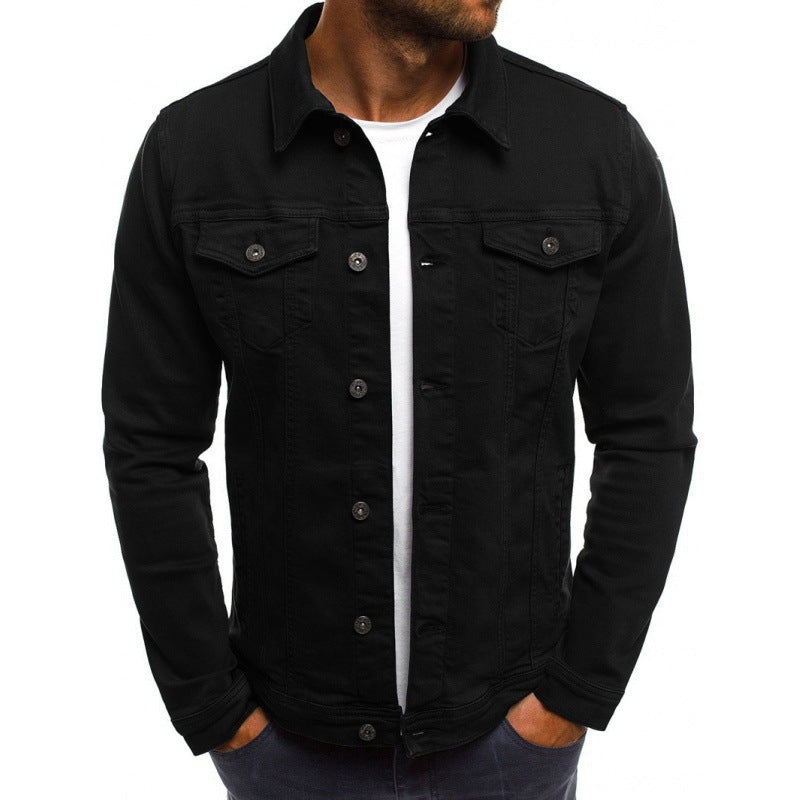 Ethan Chaqueta Vaquera para Hombre – Veste Denim Casual Urbana Moderna