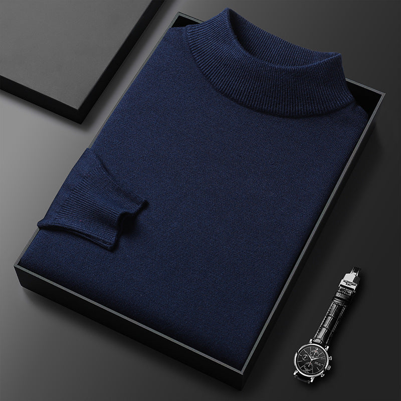 Ryan Jersey para Hombre – Suéter de Punto Elegante Cuello Alto Chic