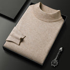 Ryan Maglione da Uomo – Maglione di Maglia Elegante Collo Alto Chic
