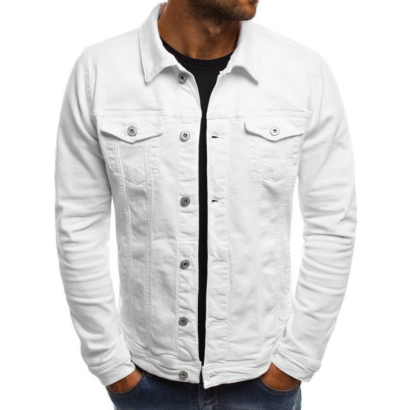 Ethan Chaqueta Vaquera para Hombre – Veste Denim Casual Urbana Moderna