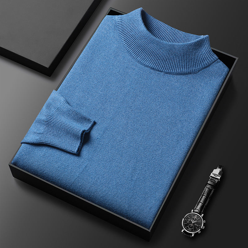 Ryan Jersey para Hombre – Suéter de Punto Elegante Cuello Alto Chic