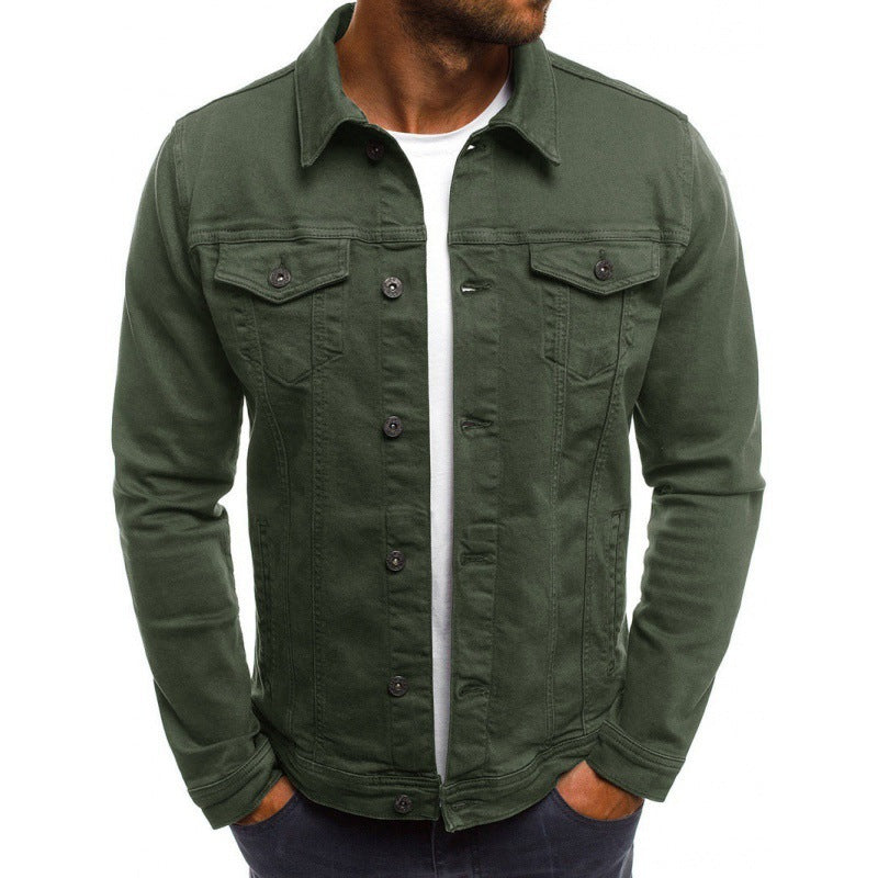Ethan Chaqueta Vaquera para Hombre – Veste Denim Casual Urbana Moderna