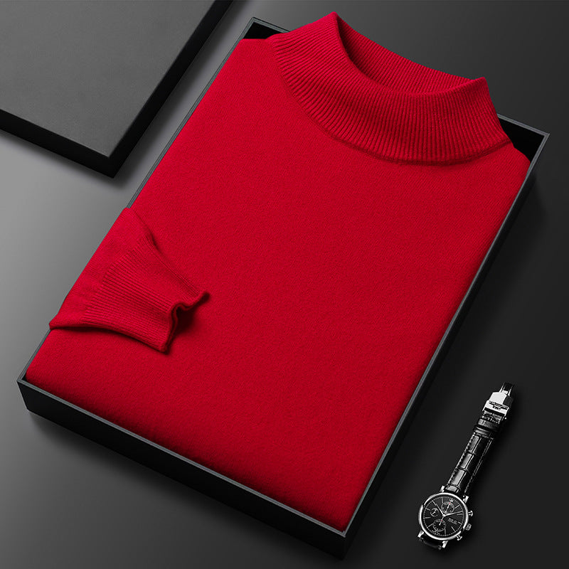 Ryan Jersey para Hombre – Suéter de Punto Elegante Cuello Alto Chic