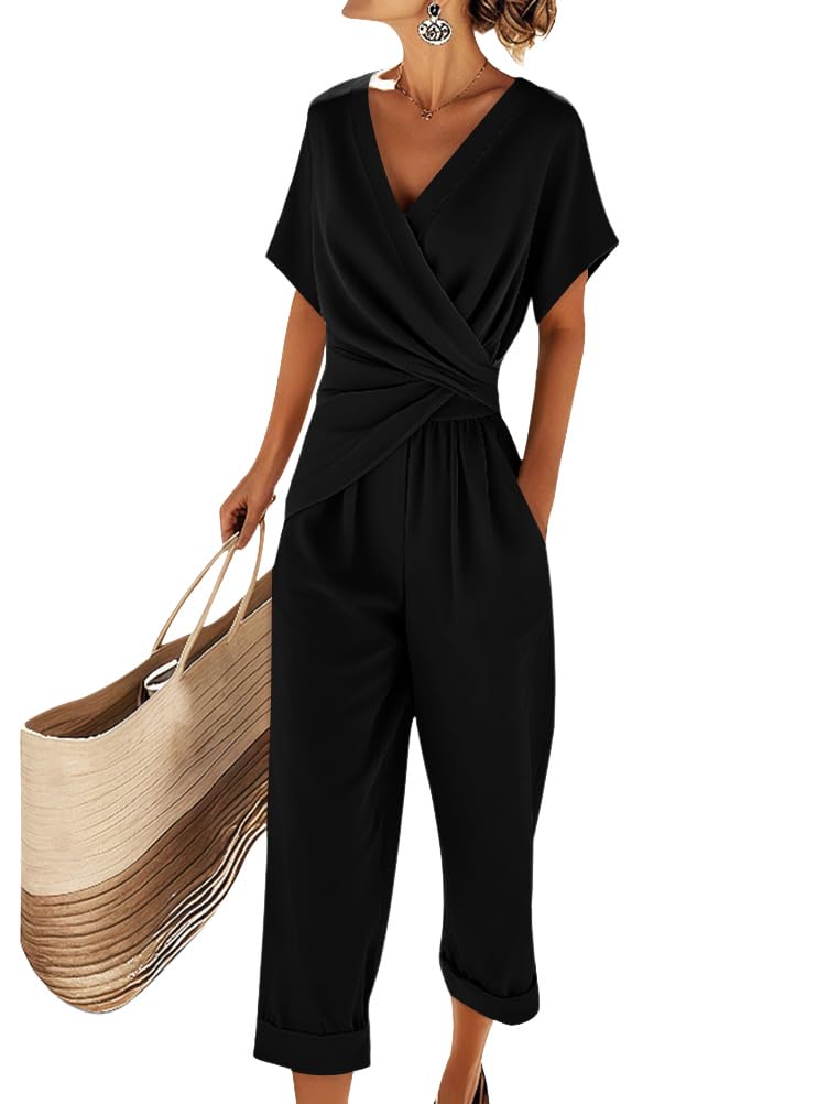 Sophia Conjunto Mujer – Set Elegante Dos Piezas con Blusa Escote V y Pantalón Fluido
