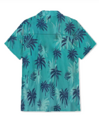 Logan Camisa Hawaiana Hombre – Manga Corta con Estampado Tropical
